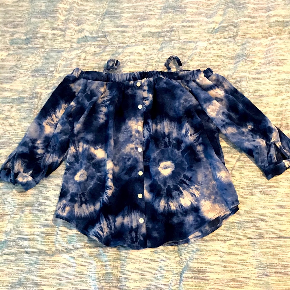 EUC Girls Cold Shoulder Top